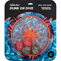 DUNK OR DIVE POOL TOSS GAME