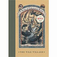 ****SALE PRICE--REG $13.99**** Series of Unfortunate Events 7 Vile Village---Lemony Snicket  Brett Helquist
