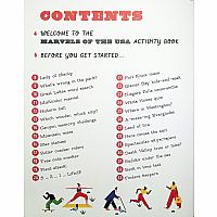 MARVELS OF THE USA ACTIVITY BK