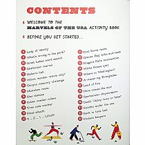 MARVELS OF THE USA ACTIVITY BK
