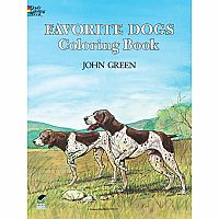 Favorite Dogs Coloring Book