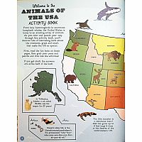 ANIMALS OF THE USA ACTIVITY BK