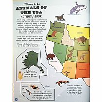 ANIMALS OF THE USA ACTIVITY BK