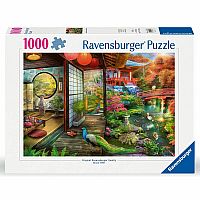 JAPANESE GARDEN TEAHOUSE 1000P